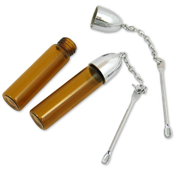 1 Snuff Case - Brown Bullet groß